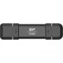 Silicon Power | Portable External SSD | DS72 | 250 GB | N/A "" | USB Type-A, USB Type-C 3.2 Gen 2 | Black - 3
